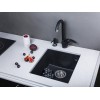 Мойка Omoikiri Bosen 38-U-BL Tetogranit/черный (4993157)