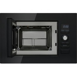 СВЧ-печь Midea AG820BJU-BL 20л, 800Вт, черная эмаль, нерж. сталь, 5 уровней мощности, таймер, гриль, защита детей, SKU 14143.