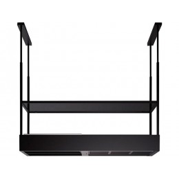 Вытяжка Falmec SPAZIO 130 NERO 27746, островная, 600 м³/ч, рециркуляция, LED освещение