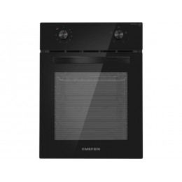 Духовой шкаф MEFERI MEO454BK LIGHT, 50л, черный, 2000Вт, 4 режима, механ. управление, эмаль