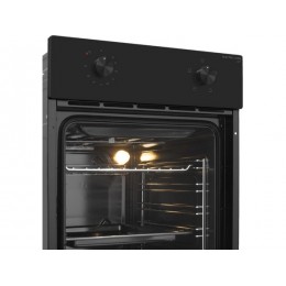 Духовой шкаф MEFERI MEO454BK LIGHT, 50л, черный, 2000Вт, 4 режима, механ. управление, эмаль