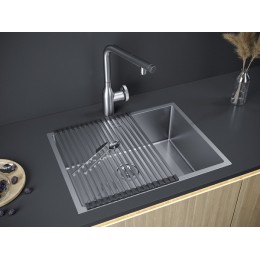 Мойка Paulmark Next 58 uni 22650, нержавеющая сталь, 1 чаша, 580x440 мм
