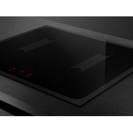 Варочная панель SMEG SI2B22641D 60 см, индукционная, черная, стеклокерамика, 4 зоны, 9 уровней мощности, SKU 36352.