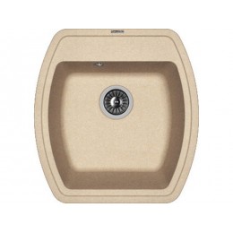 Мойка Florentina Нире 480 песочный, 1 чаша, кварц, SKU 27652