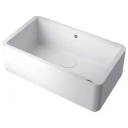 Мойка Omoikiri Tarento 83-WH 34853, Tetogranit, фронтальная, 838x483 мм