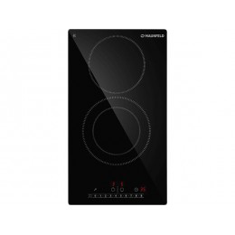 Варочная панель MAUNFELD AVCE3025SDBK 2-конфорочная, черная, стеклокерамика, 2900 Вт, SKU 35653