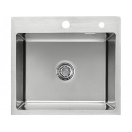 Мойка Ukinox 35254 Практика PRB500.450, нерж. сталь, 1 чаша, 500х450 мм