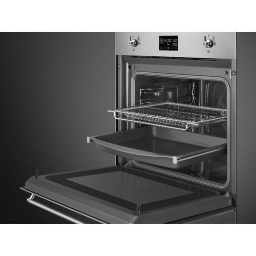 Духовой шкаф SMEG SO6302M2X с СВЧ - Элегантность и Функциональность для Вашей Кухни