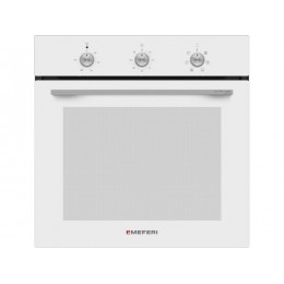Духовой шкаф MEFERI MEO606WH COMFORT 60 см, белый, 76 л, 6 режимов, класс А, 2000 Вт, SKU 29358