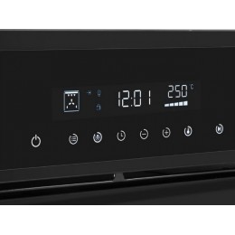 Духовой шкаф MAUNFELD AEOD60103B2, 60 см, черный, 60 л, 10 режимов, сенсорное управление, 2400 Вт, класс A, SKU 36259