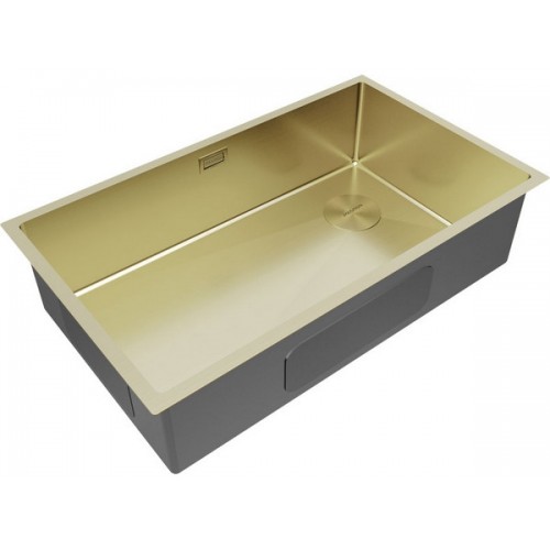 Мойка Paulmark Next-skew 74 uni PM887444-LG в светлом золоте - идеальный выбор для вашей кухни
