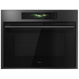 СВЧ-печь ASKO OM64BSH 60 см, Black Steel, 50 л, 1000 Вт, сенсорное управление, 4 уровня.