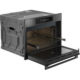 СВЧ-печь ASKO OM64BSH 60 см, Black Steel, 50 л, 1000 Вт, сенсорное управление, 4 уровня.