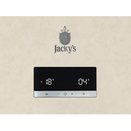 Холодильник Jacky's JR FV432EN, 22063, мраморный бежевый, 432л, A, NoFrost