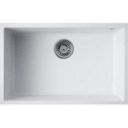 Мойка 34964 Omoikiri Tedori 66-U-WH Tetogranit 10 мм, 660х420 мм, белый