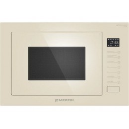 СВЧ-печь MEFERI MMO6025BG 60 см, бежевый, 25 л, 1450 Вт, 8 режимов, SKU 29366