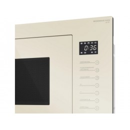 СВЧ-печь MEFERI MMO6025BG 60 см, бежевый, 25 л, 1450 Вт, 8 режимов, SKU 29366
