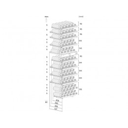 Винный шкаф Liebherr EWTgb 3583-26 001, 60 см, 271 л, 83 бутылки, Touch, 2 зоны, A, 34 дБ, SKU 31669