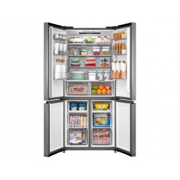 Холодильник MIDEA MDRM691MIE46, 83 см, нержавеющая сталь, 530 л, No Frost, управление со смартфона, A+