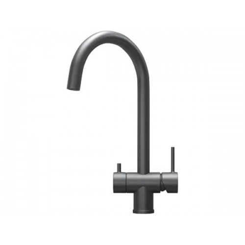 Смеситель Granula KS-7104, графит матовый