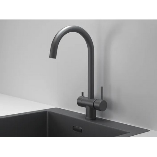 Смеситель Granula KS-7104, графит матовый