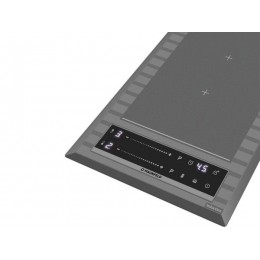 Варочная панель MAUNFELD CVI292S2FMDGR LUX 29 см, индукционная, 2 конфорки, графитовая, 3500 Вт, SKU 36273