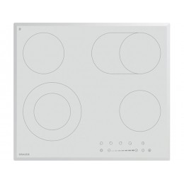 Варочная панель GRAUDE EK 60.2 WF 8373, электрическая, 4 конфорки, белая, стеклокерамика