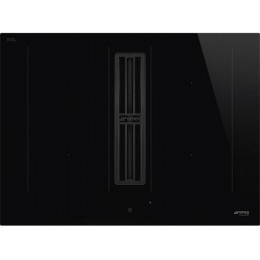 Варочная панель SMEG HOBD472D2 70 см, индукция, черная, 4 зоны, 29674