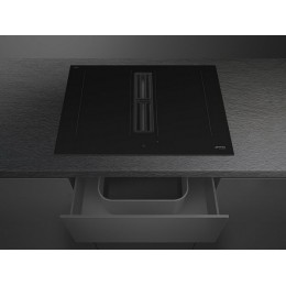 Варочная панель SMEG HOBD472D2 70 см, индукция, черная, 4 зоны, 29674