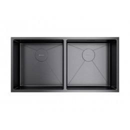 Мойка Omoikiri Taki 86-2-U/IF-GM 33975, нерж. сталь, 865x440 мм, 1.2 мм, шумоподавляющее.