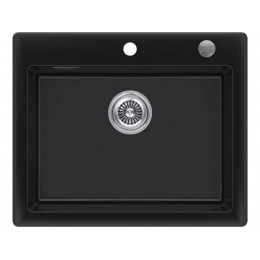 Мойка Kuchenstern TOPKERAM 60, керамика KeraPlus, 615x510 мм, SKU 30779