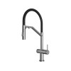 Смеситель Paulmark Zender Ze213155-BS из брашированной стали - стиль и надежность для вашей кухни