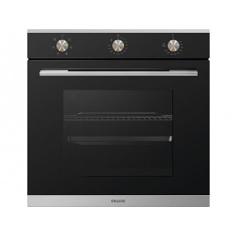 Духовой шкаф GRAUDE BE 60.2 E, 60 см, черный/нерж. сталь, 73 л, 250°C, класс A, SKU 17782