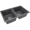 Мойка Paulmark Tandem 80/2 PM238150-DG в графитовом цвете – идеальное решение для вашей кухни