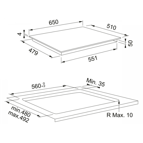 Варочная панель Franke FSM 654 I B BK (108.0606.108) индукционная – купить по выгодной цене в интернет-магазине