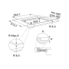 Варочная панель Franke FSM 654 I B BK (108.0606.108) индукционная – купить по выгодной цене в интернет-магазине