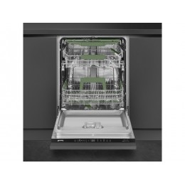 Посудомоечная машина SMEG STL7332CL, 60 см, черная, 13 программ, 43 дБ, SKU 34187