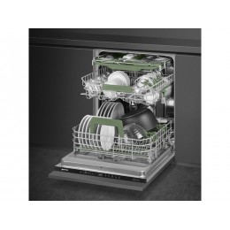 Посудомоечная машина SMEG STL7332CL, 60 см, черная, 13 программ, 43 дБ, SKU 34187