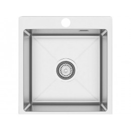 Мойка Ukinox 21888 PRB450.500, нержавеющая сталь, 1 чаша, 450x500 мм