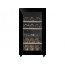 Винный шкаф MAUNFELD MFWC-50D16, 50 л, черный, 16 бутылок, сенсорное управление, 33388