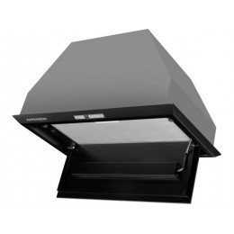 Вытяжка Kuppersberg INTRO 60 Black, 54 см, 1500 м³/ч, 5 скоростей, 43 дБ, SKU 22393