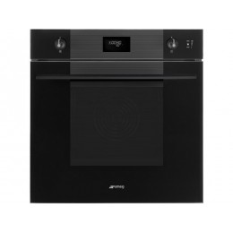 Духовой шкаф SMEG SOP6101S2B3, 60 см, черное стекло, паровая очистка, 11 функций, SKU 29295