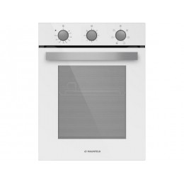 Духовой шкаф MAUNFELD EOEC516PW, 60 см, белый, 49 л, гриль, 2000 Вт, A, 6 режимов, таймер, механическое управление, стекло.