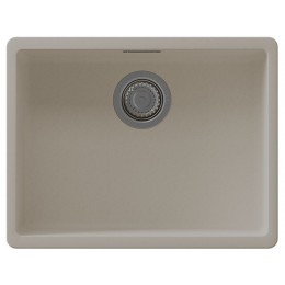 Мойка Florentina Мадена 500 песочный, SKU 30501, кварцевая, 1 чаша, 540x420 мм