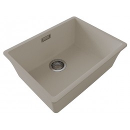 Мойка Florentina Мадена 500 песочный, SKU 30501, кварцевая, 1 чаша, 540x420 мм