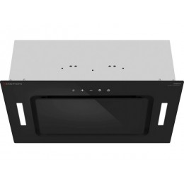 Вытяжка MEFERI INBOX52BK GLASS COMFORT 29401, 52 см, черный, сенсорное управление, 950 м³/ч