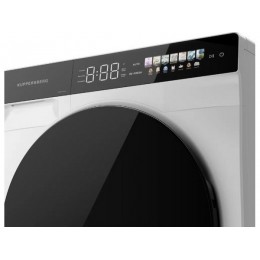 Сушильная машина Kuppersberg DM 590 W, 10 кг, белая, фронтальная, тепловой насос, A+ (SKU 28303)