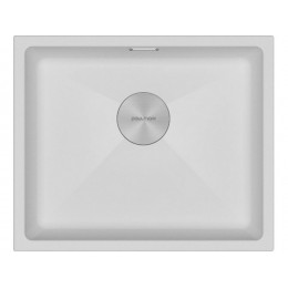 Мойка Paulmark Lumi 55uni LU55-WH, гранит, 555x460 мм, SKU 25704