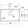 Мойка Franke BCX 610-81 TL с стоп-вентом - идеальное решение для вашей кухни