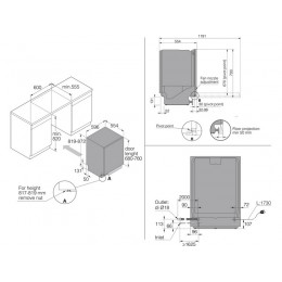 Посудомоечная машина ASKO DFI748MU 60 см, 14 комплектов, 37 дБ, WiFi, Turbo Combi Drying™, SKU 29904